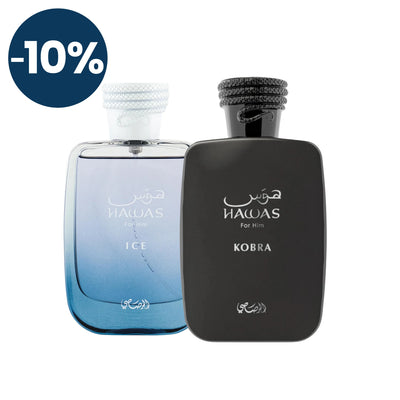 Duos Hawas Ice y Hawas Kobra 100ml EDP