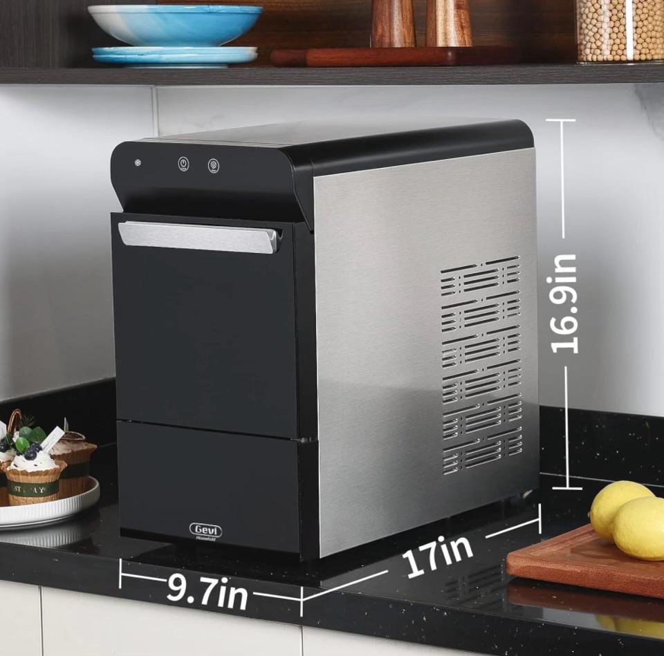 Maquina para hacer hielo Gevi Countertop V2.0