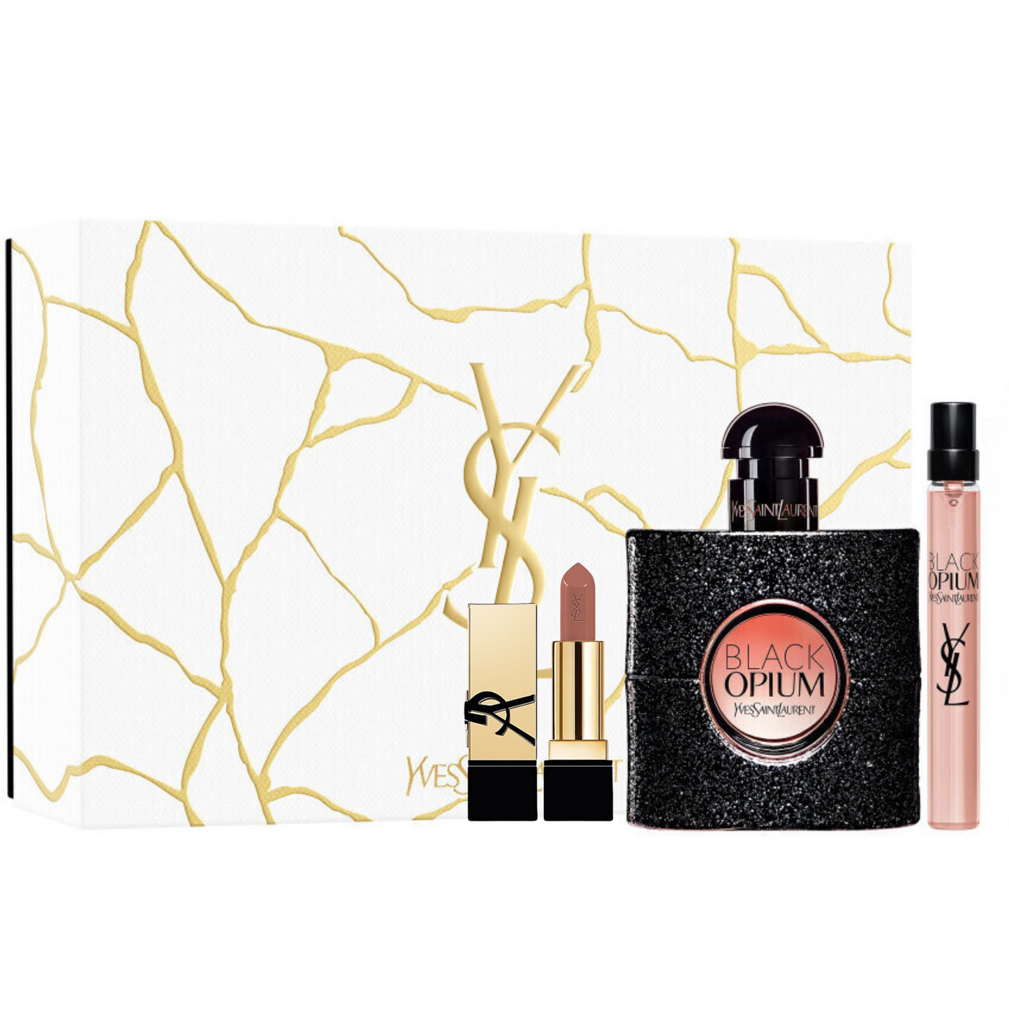 Set Yves Saint Laurent Black Opium 3 Piezas