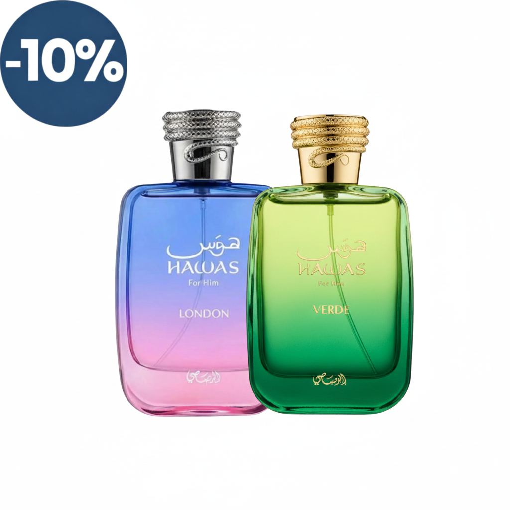 Duo Hawas Verde y London de 100ML EDP