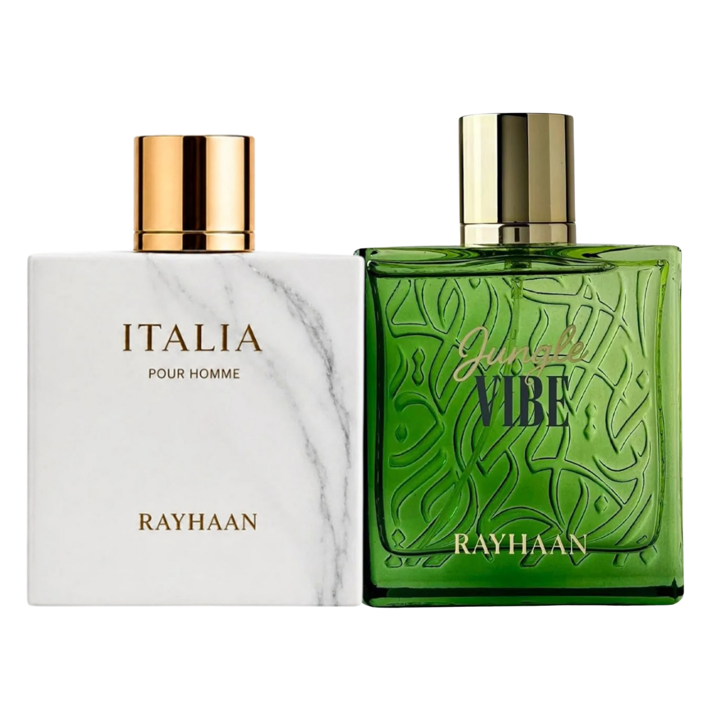 Duo Rayhaan Jungle Vibe y Italia de 100ML EDP