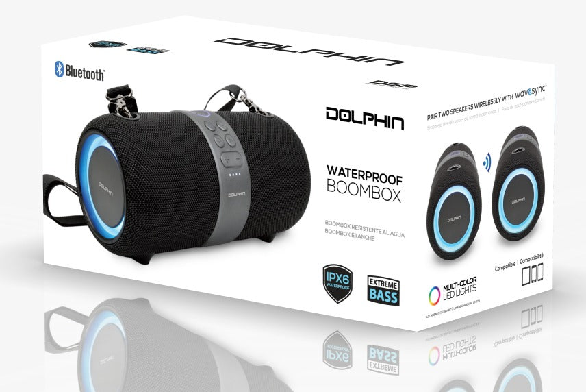 Bocina Portatil Dolphin Bluetooth Recargable Lx60 Usb Micsd