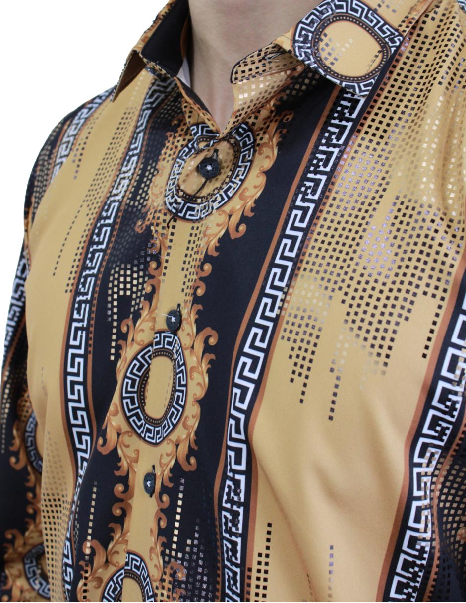 Camisa para Hombre marca Benziny LS5080-CAMEL