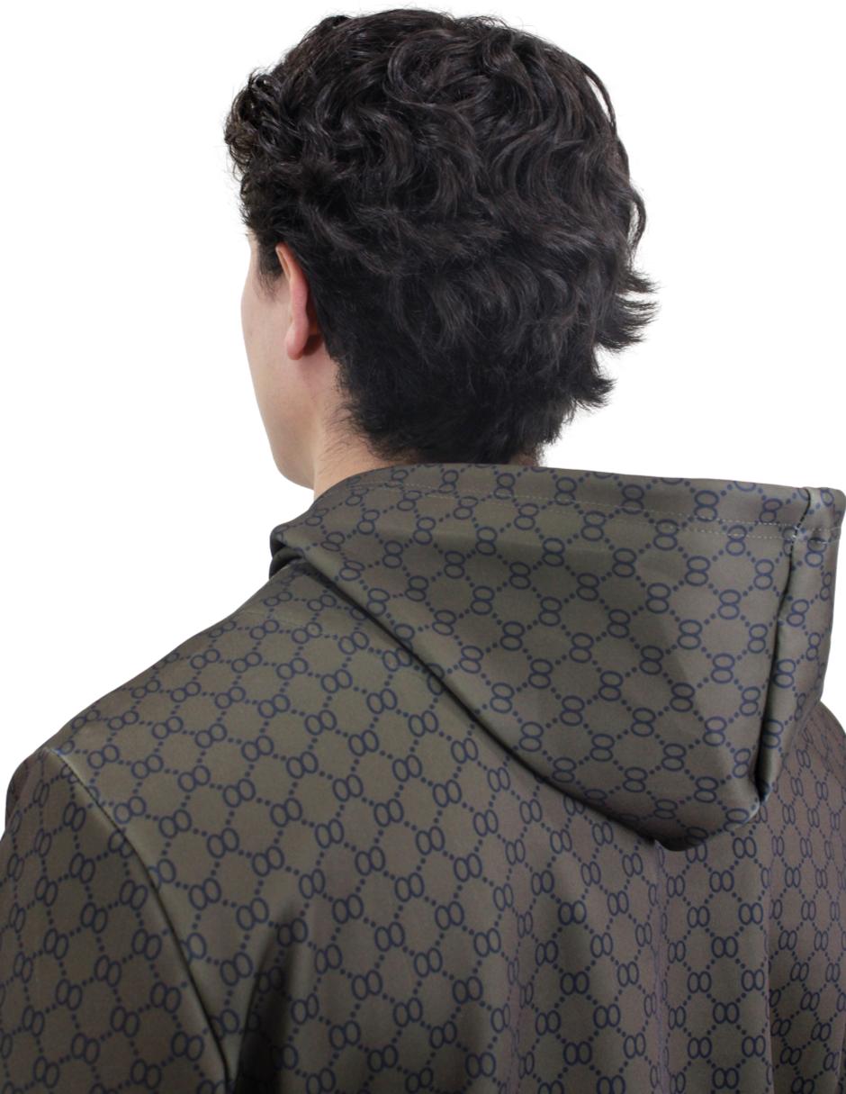 Sudadera para Hombre marca Moderno MJHD-2203 ARMYGREEN