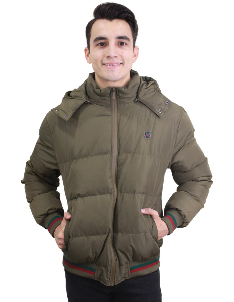 Chamarra para Hombre marca Moderno MJPF-2205 ARMY GREEN