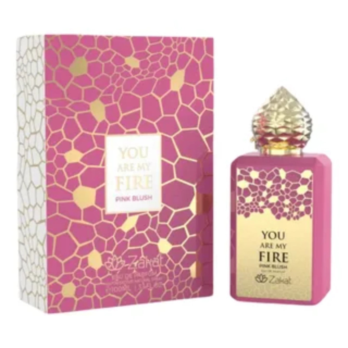 Perfume Unisex Zakat You Are My Fire Pink Blush 100ml EDP