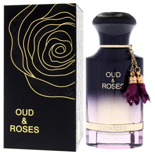 Perfume Ahmed al Maghribi Oud & Roses 60ML EDP
