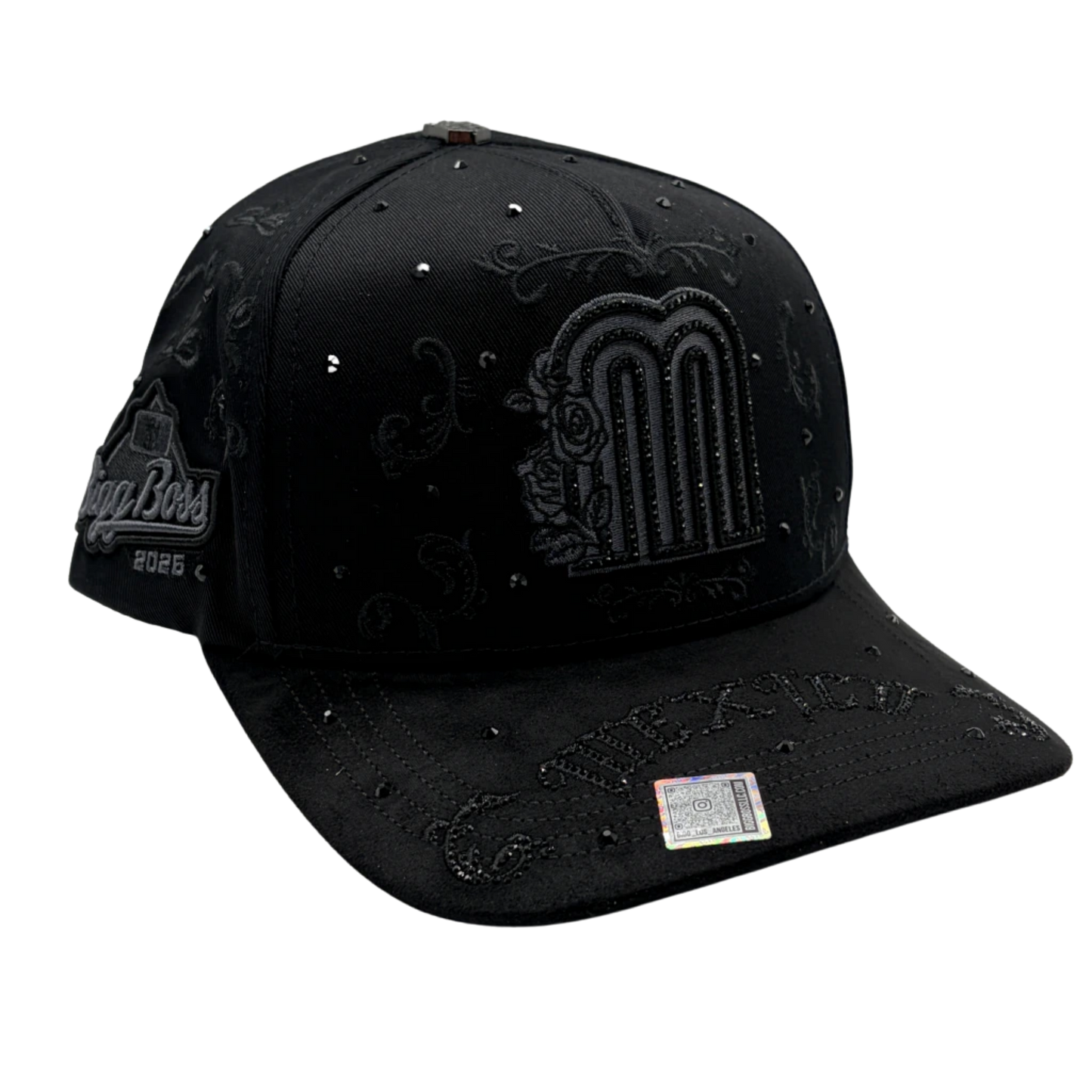 GORRA BIG BOSS // MEXICO ROSAS BLACK