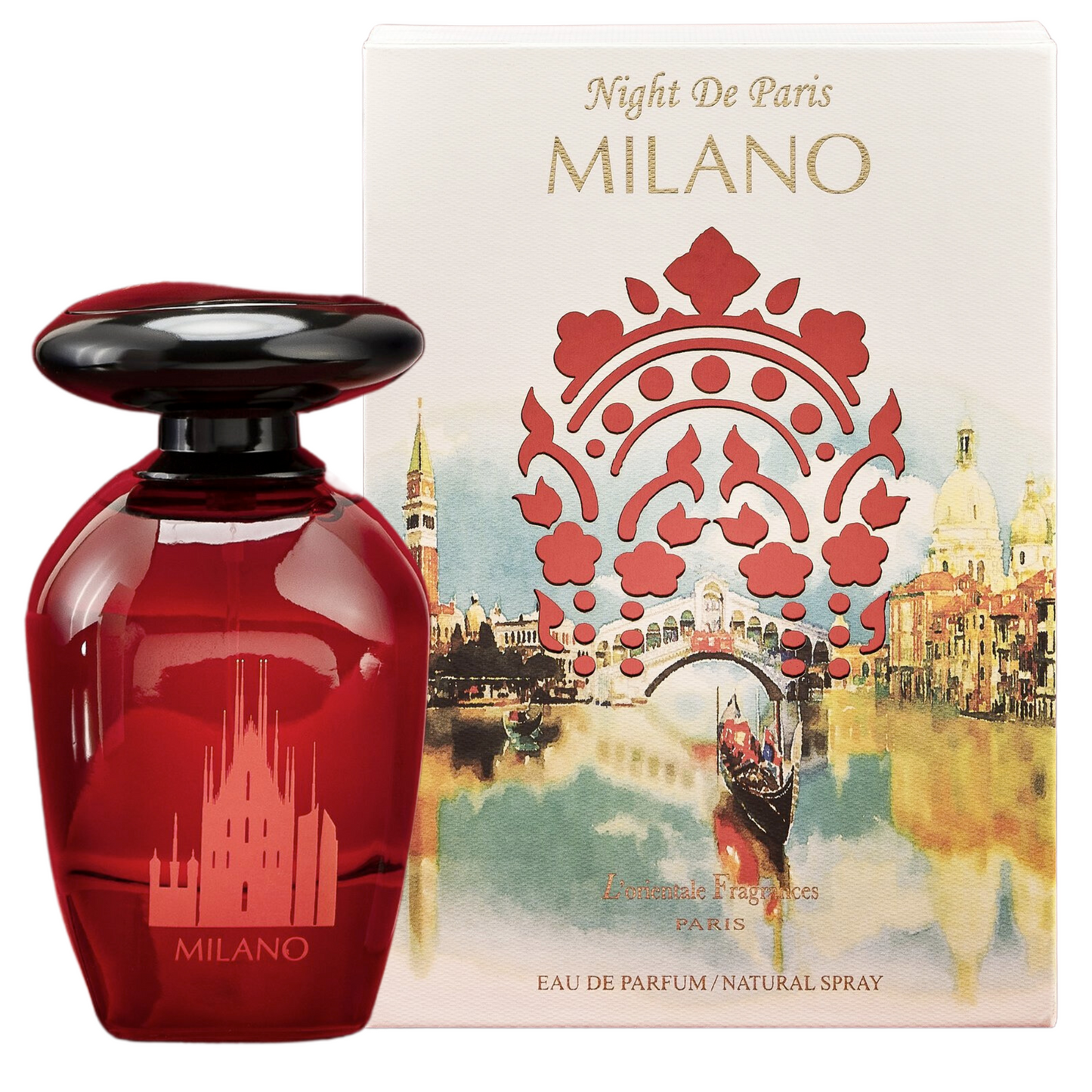 Perfume Unisex L'orientale Fragrances Night De Paris MILANO 100ml EDP