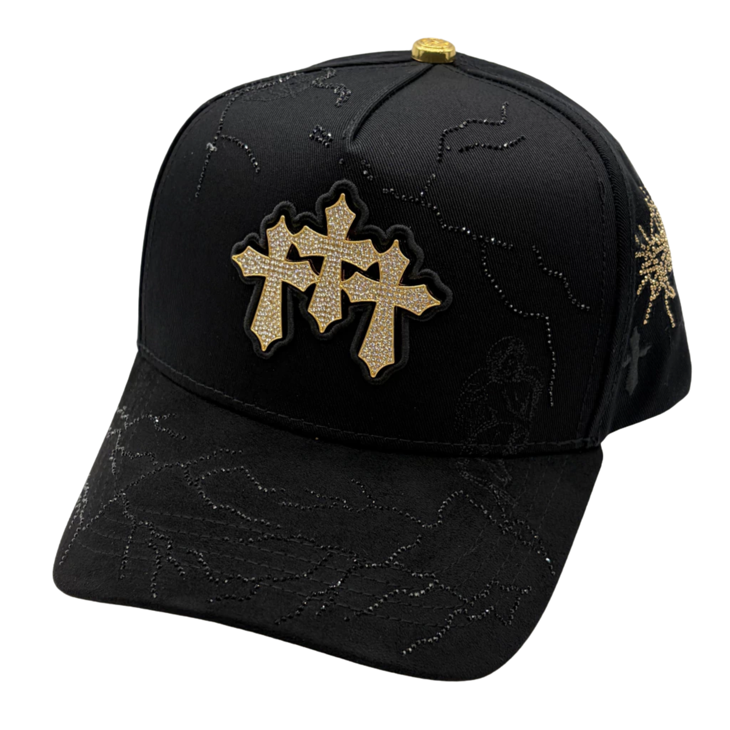 GORRA BIG BOSS // CRISTO CHROME GOLD