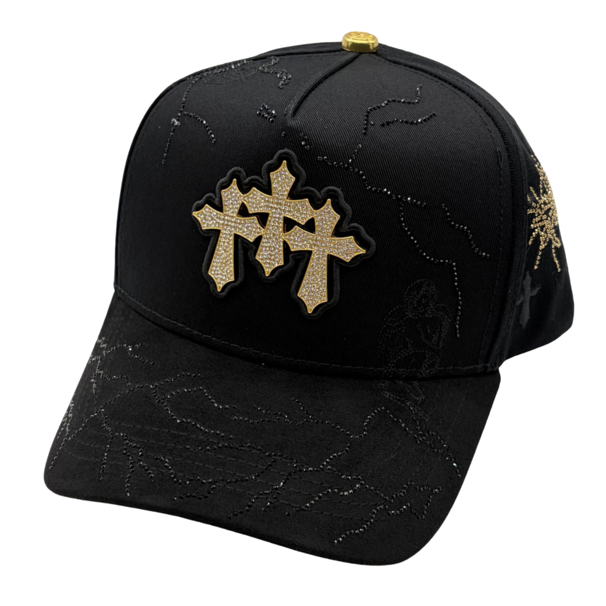 GORRA BIG BOSS // CRISTO CHROME GOLD