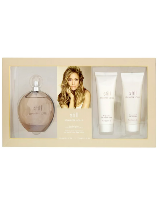 Set de Perfume para Mujer Jennifer Lopez Still 100ml EDP 3 pzas
