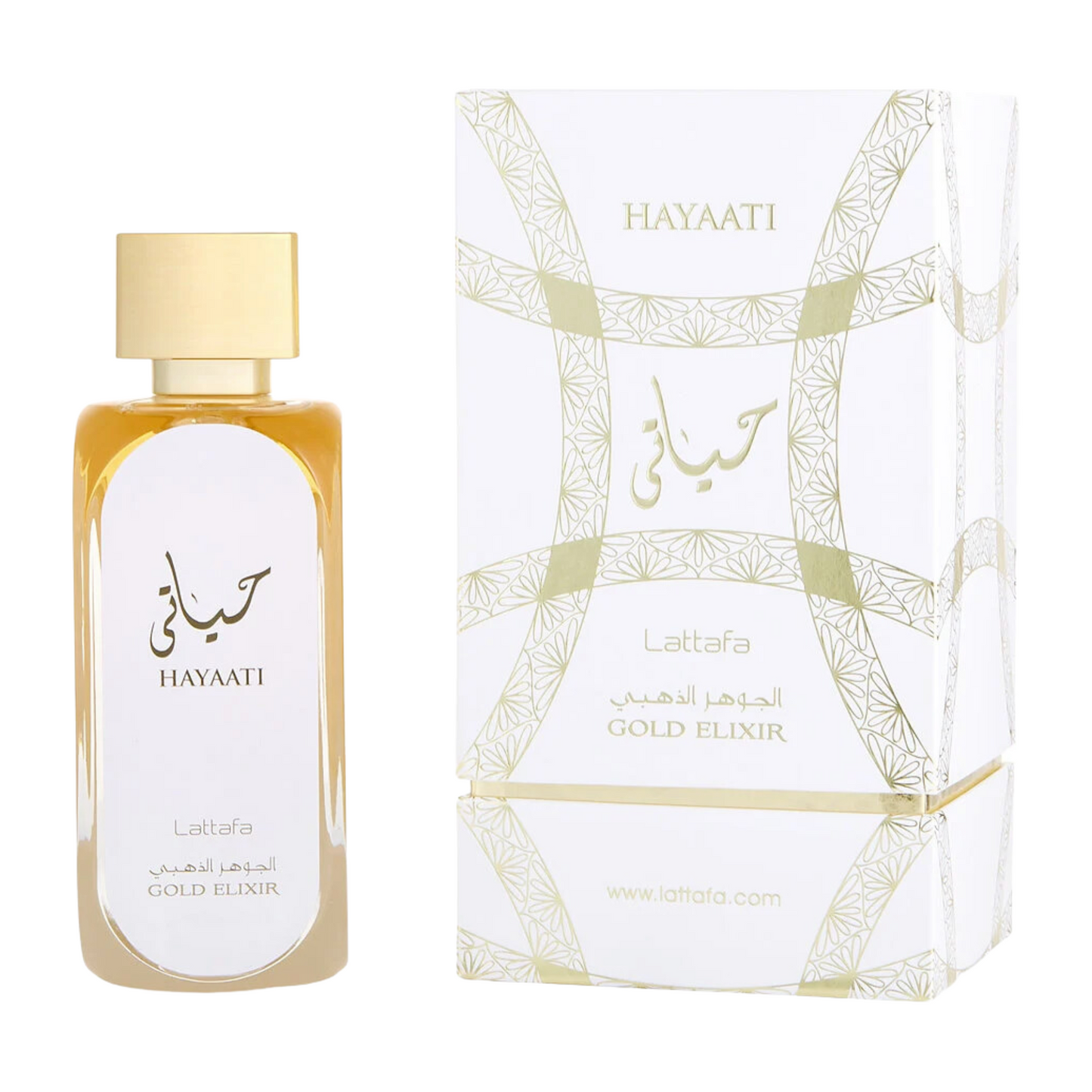 Perfume para Caballero Marca LATTAFA HAYAATI GOLD ELIXIR 100ml EDP