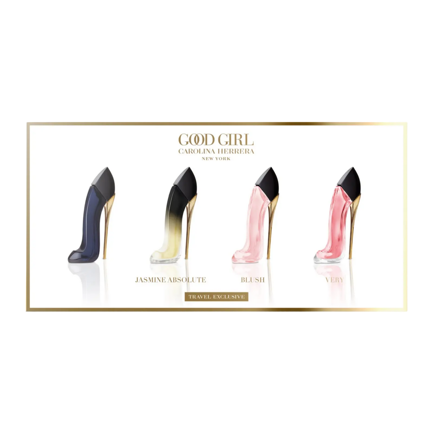 Set Mini de Carolina Herrera Good Girl New York de 4 Pzs