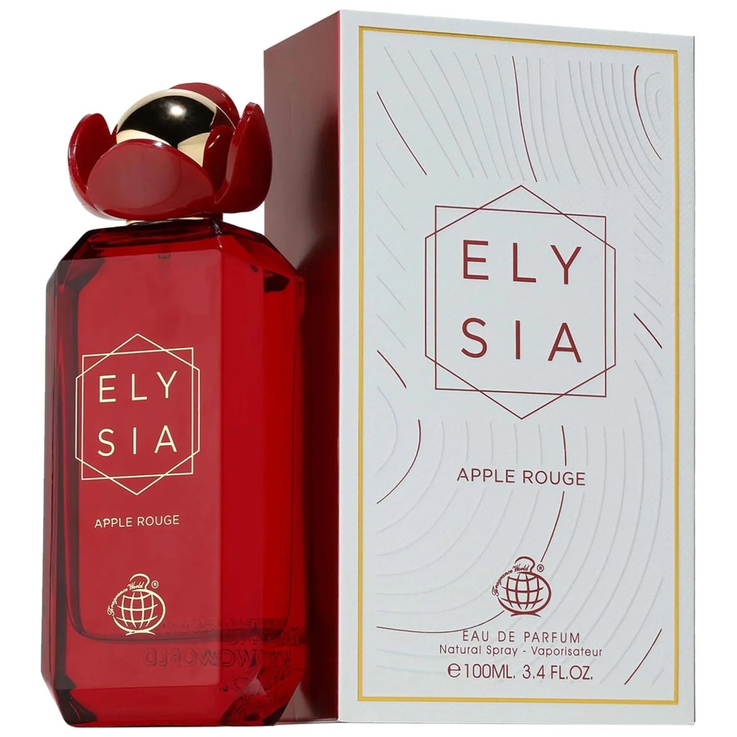 Perfume Fragrance World Elysia Apple Rouge 100ml EDP
