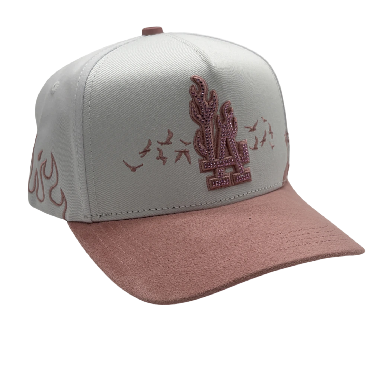 GORRA BIG BOSS X KLAN HATS // LA FLAMES PINK