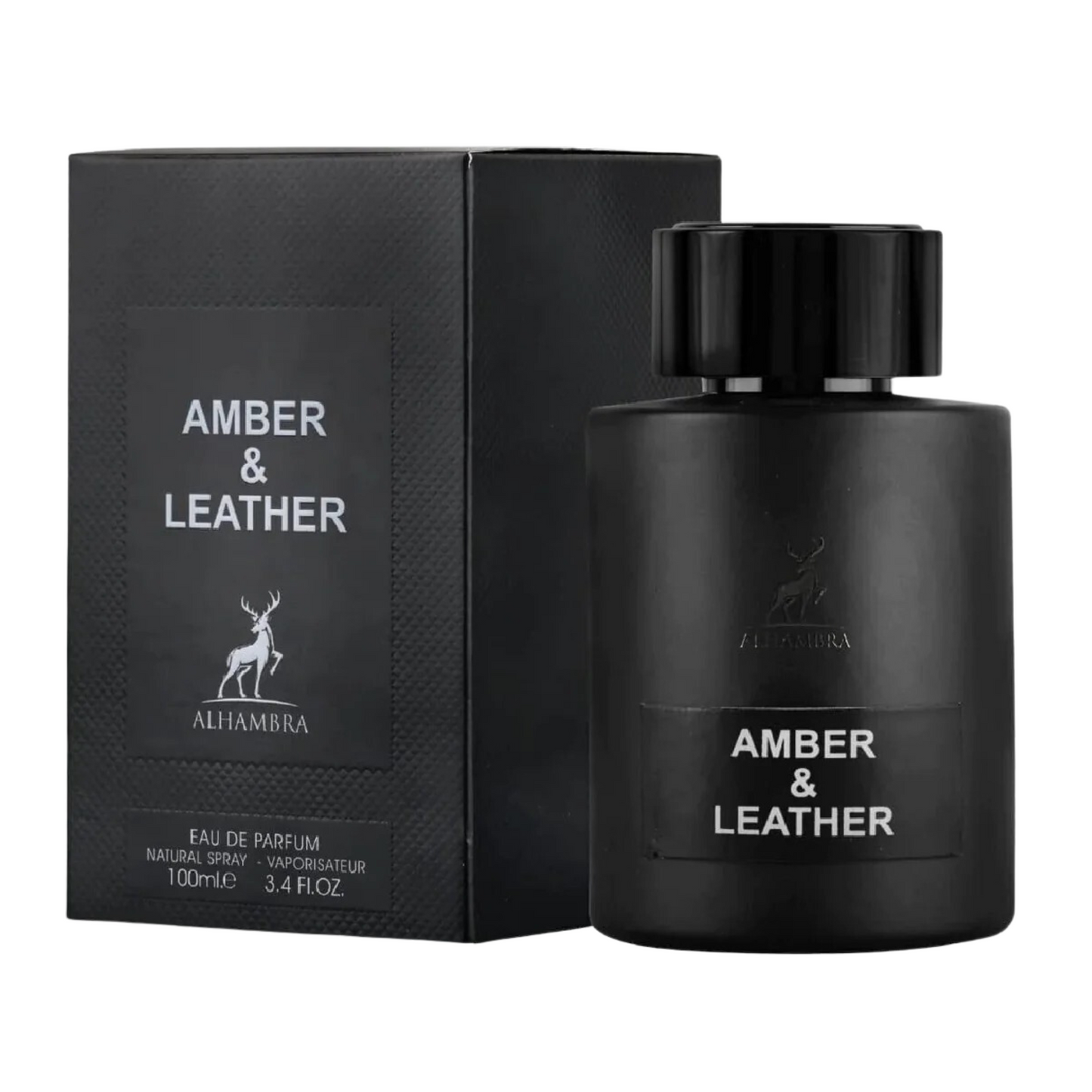 Perfume para Hombre MAISON ALHAMBRA AMBER & LEATHER 100ml EDP