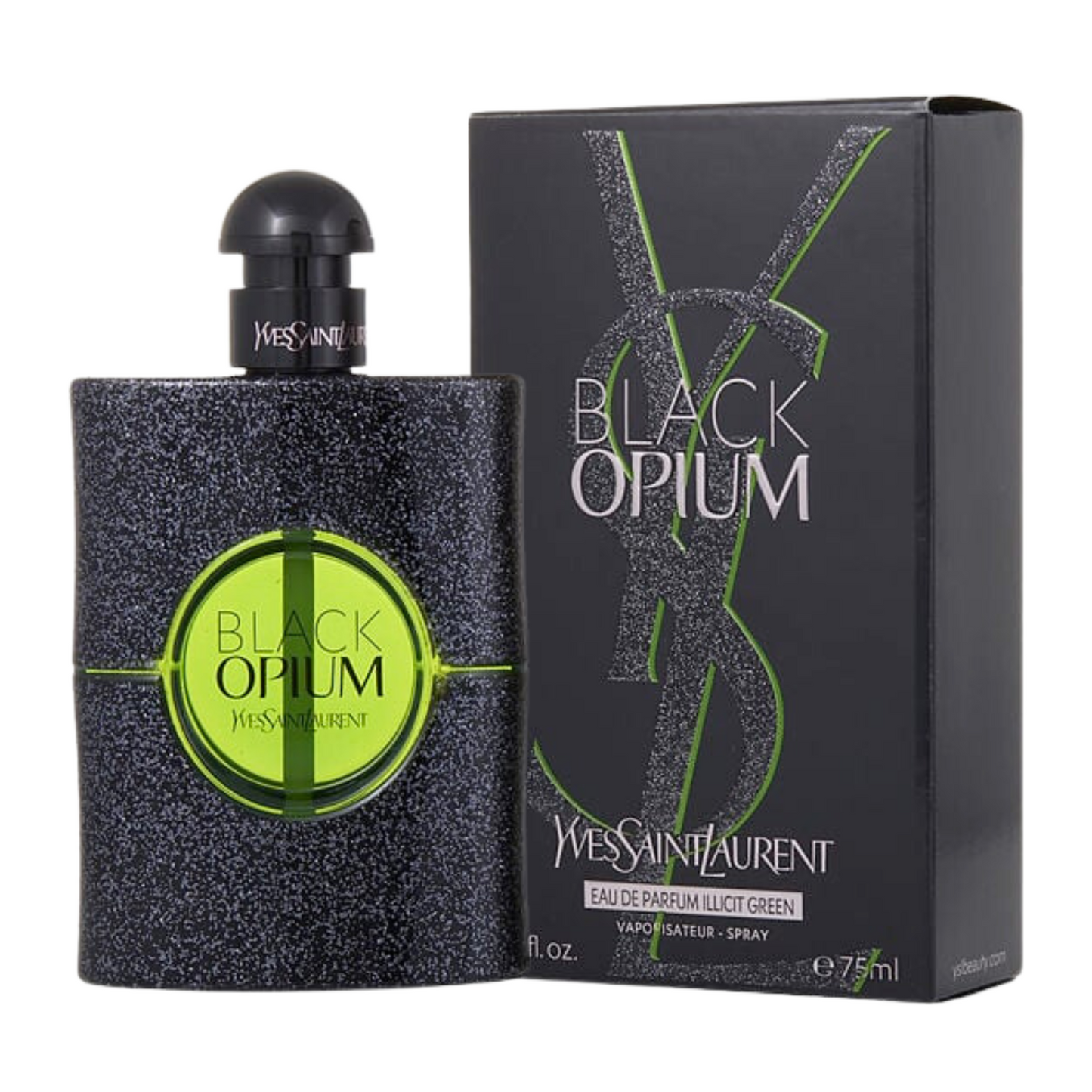 Perfume para Mujer Yves Saint Laurent BLACK OPIUM ILLICIT GREEN 75ml EDP