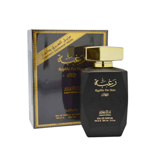 Perfume para Hombre Marca LATTAFA RAGHBA FOR MAN Limited Edition 100ml EDP