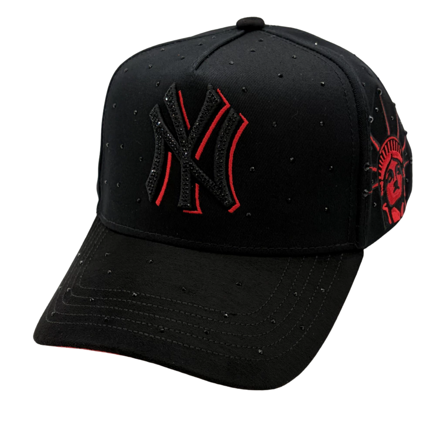GORRA BIG BOSS // NY CRISTALES RED