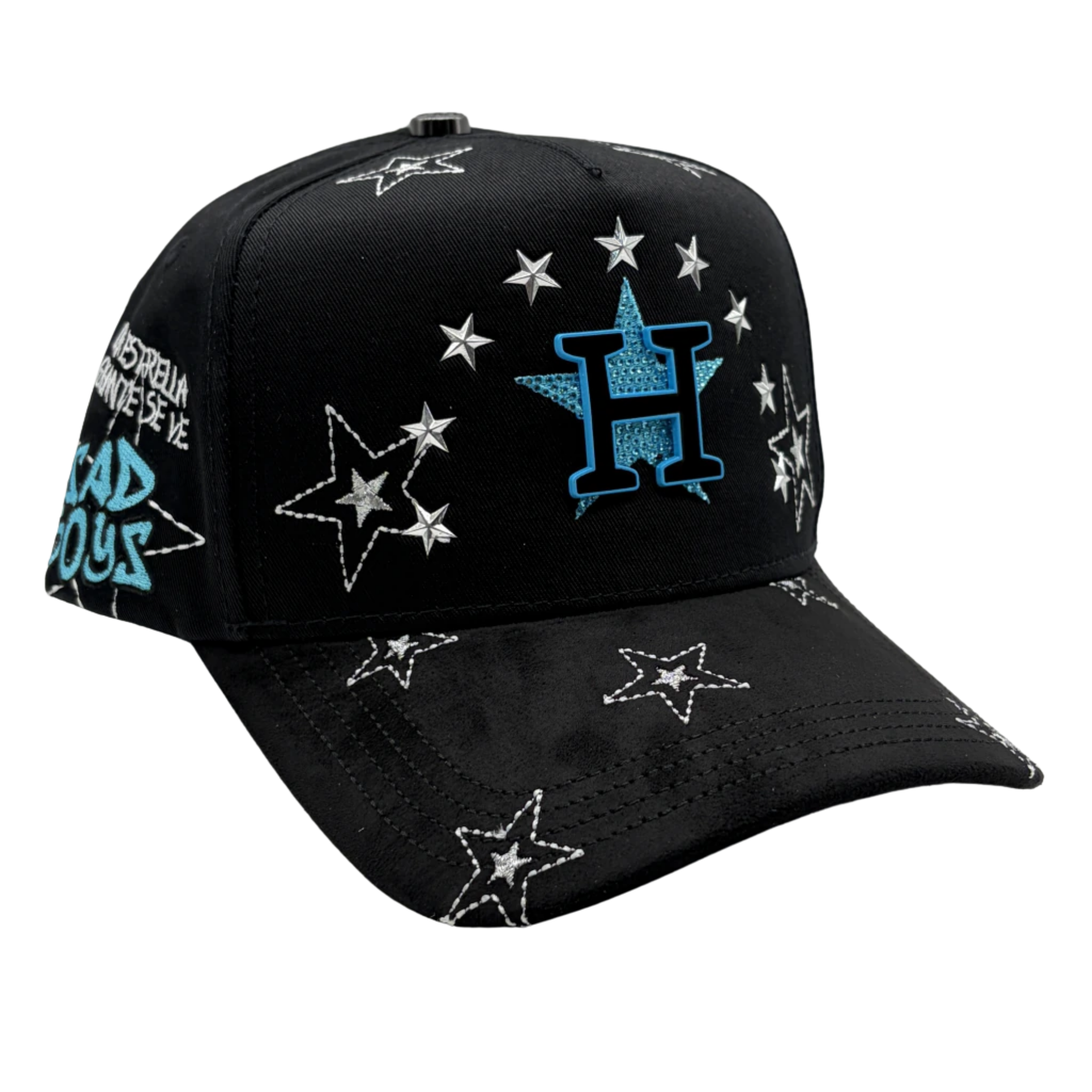 GORRA BIG BOSS X KLAN HATS // JUNIOR H BLUE