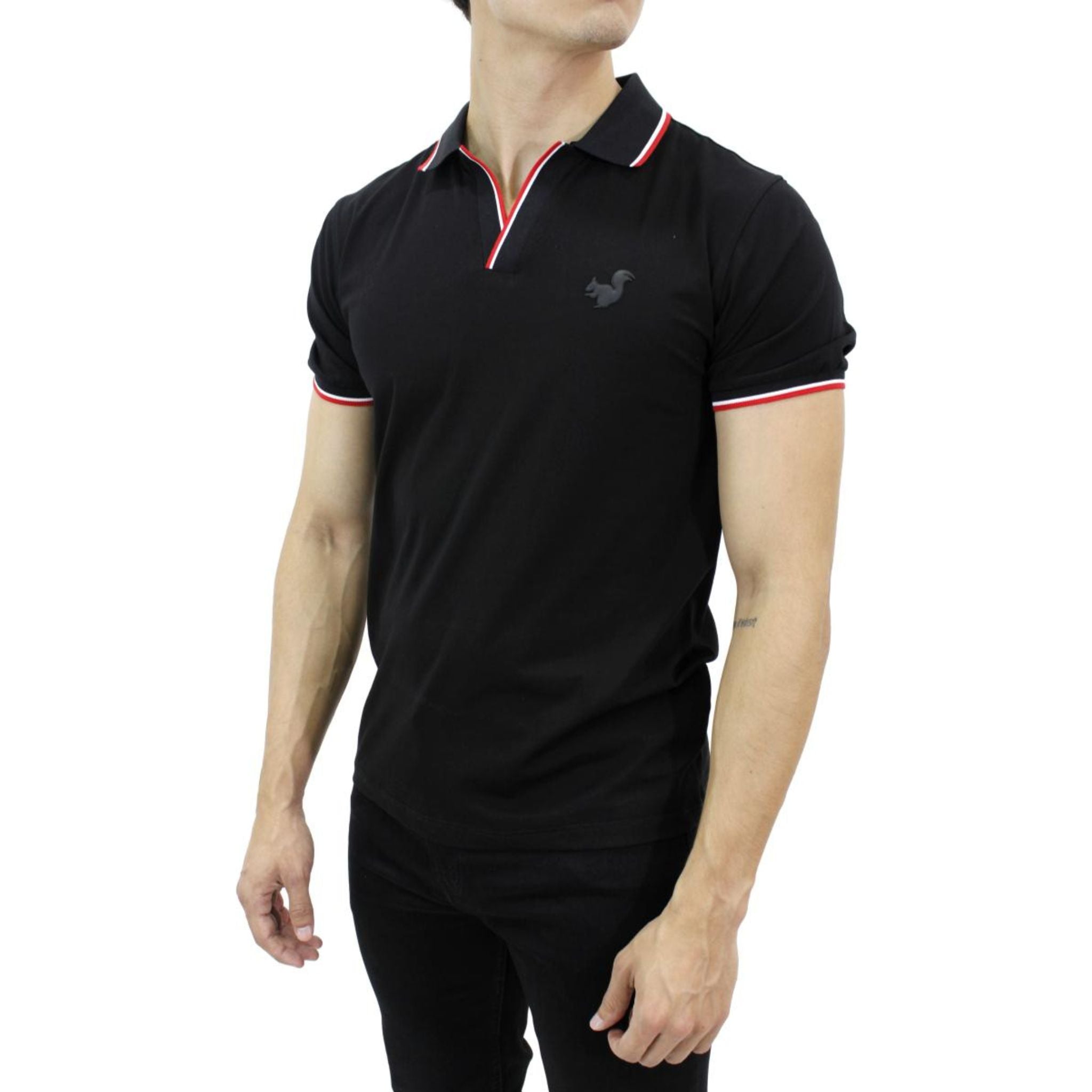 Playera para Hombre Marca PAVINI P-2197-Black