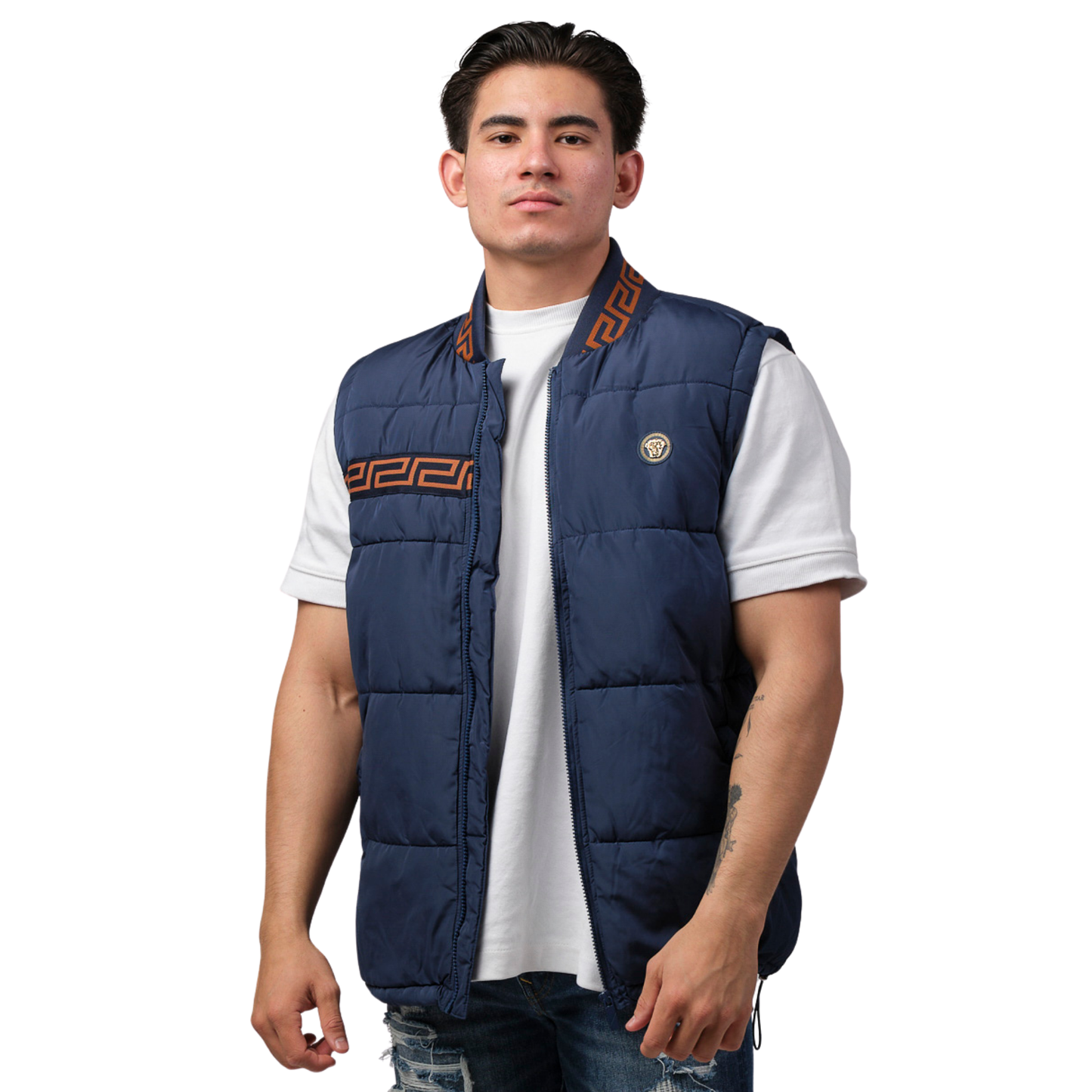 Chaleco Para Hombre Marca Moderno MJVT-2202-Navy