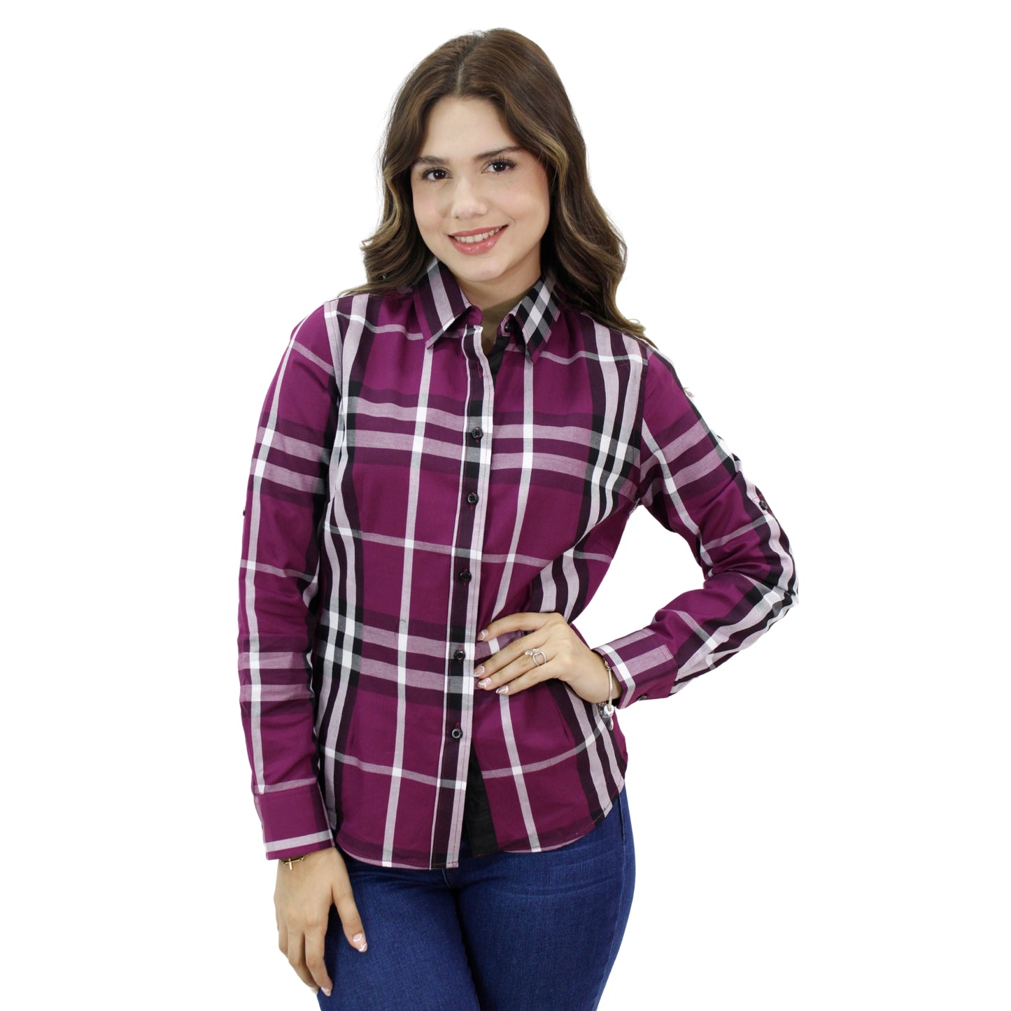 Blusa para Mujer marca RAVALLI GSH-520-21 WINE