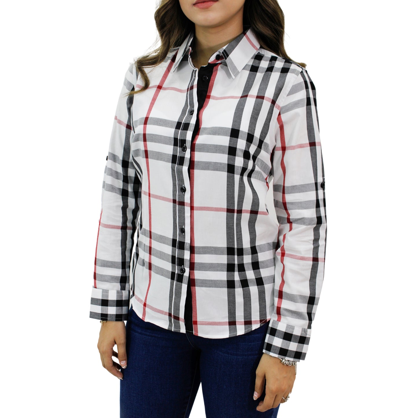 Blusa para Mujer marca RAVALLI GSH-520-01 WHITE