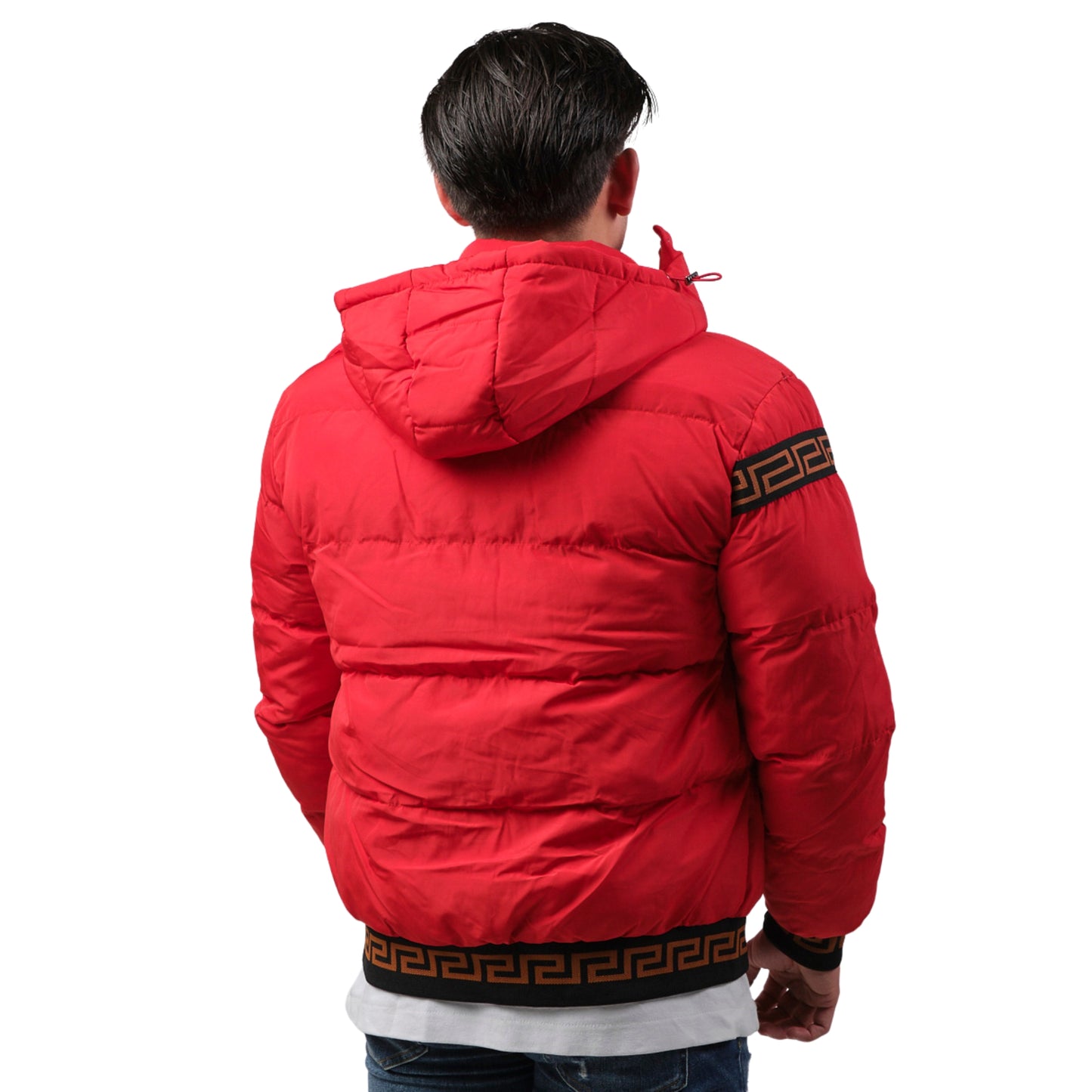 Chamarra para Hombre marca Moderno MJPF-2209 RED