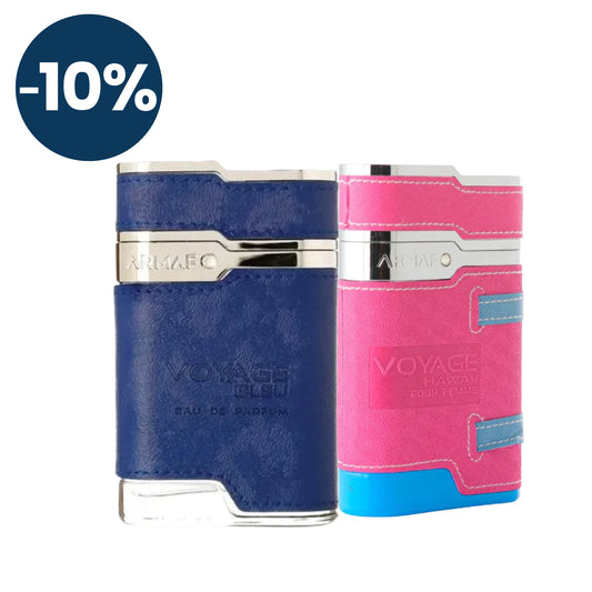 DUO ARMAF VOYAGE BLEU 100ml EDP Y VOYAGE HAWAII 100ml EDP