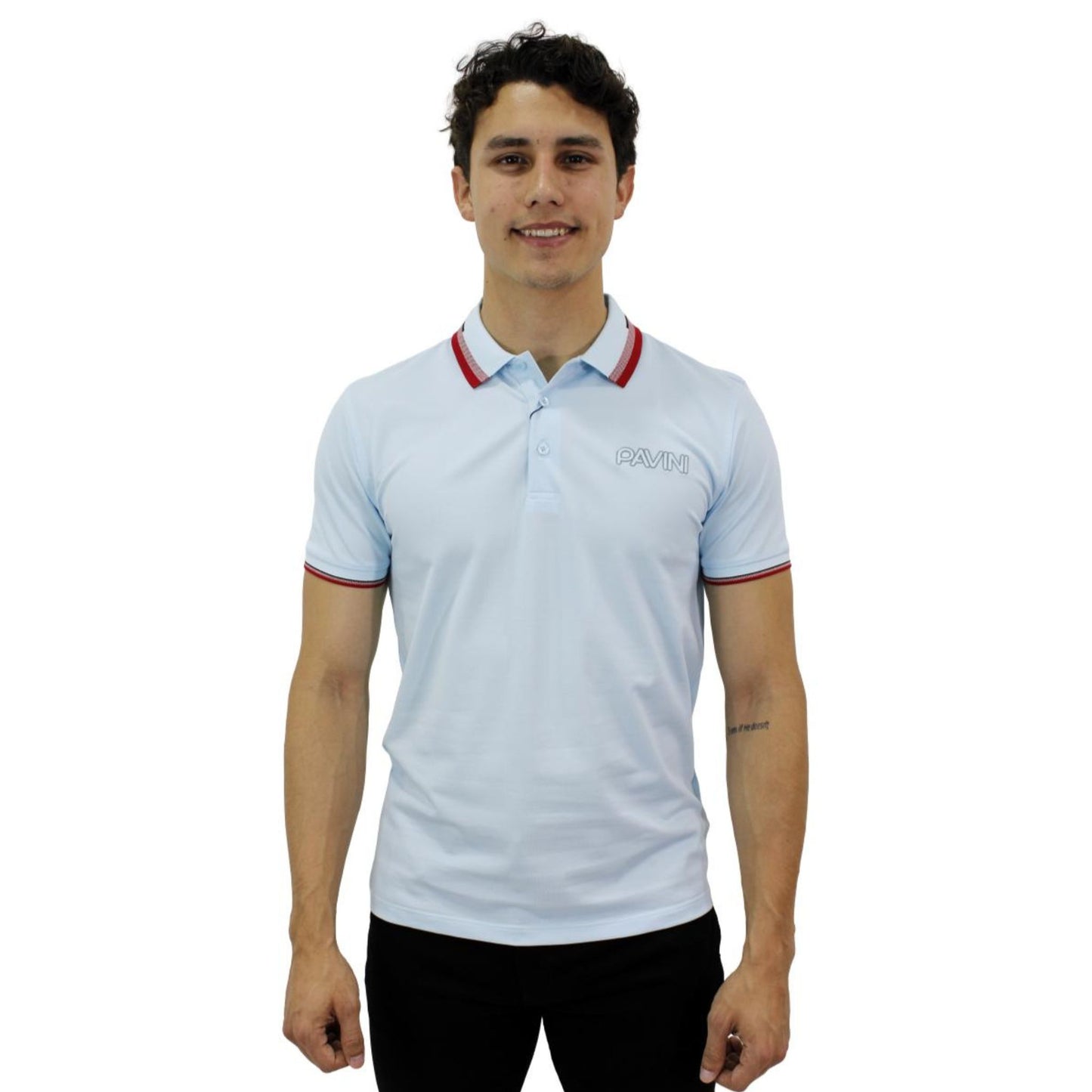 Playera para Hombre Marca PAVINI PT-1030-ACQUA