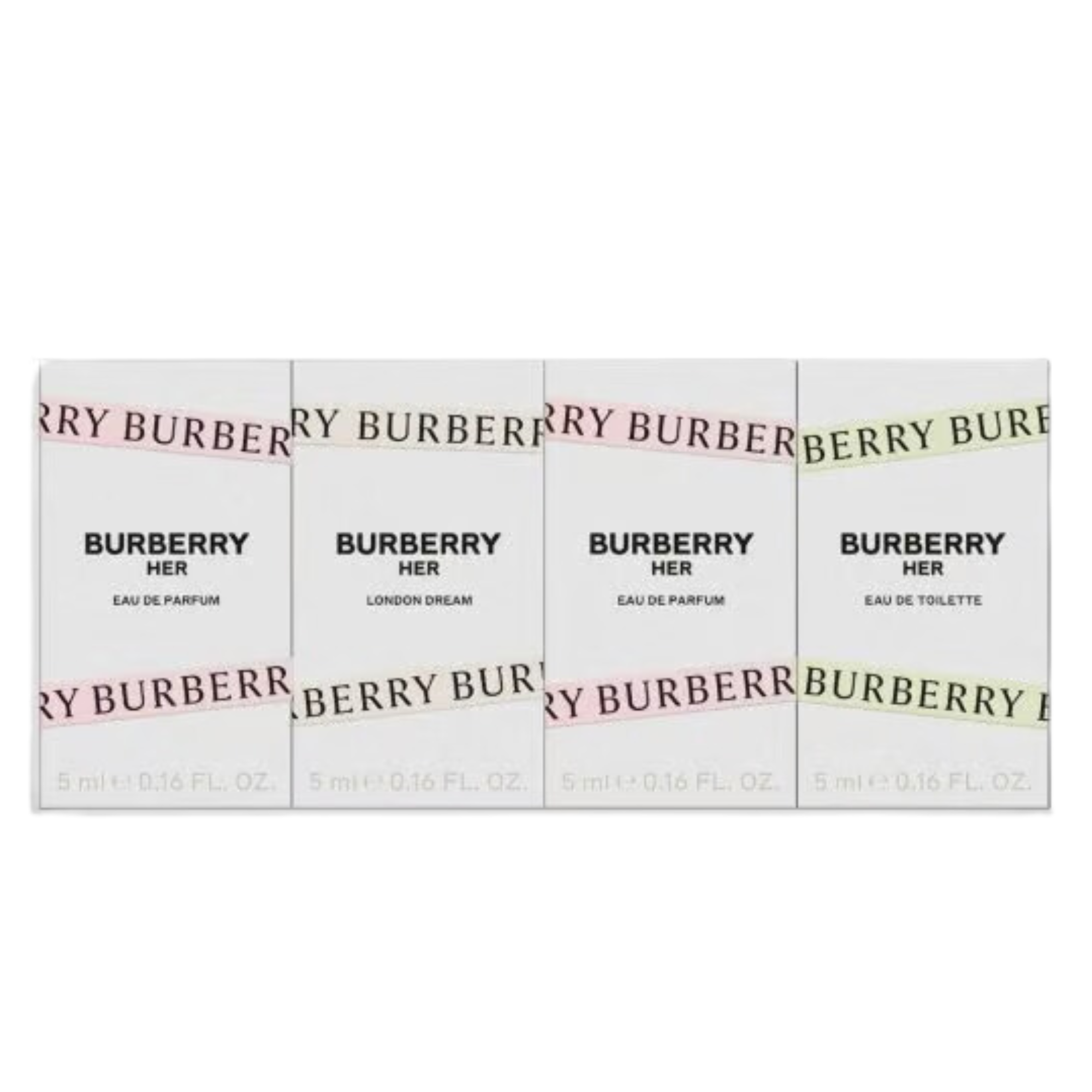 Mini Set 4 Piezas para Mujer de Burberry 5mL Burberry EDT