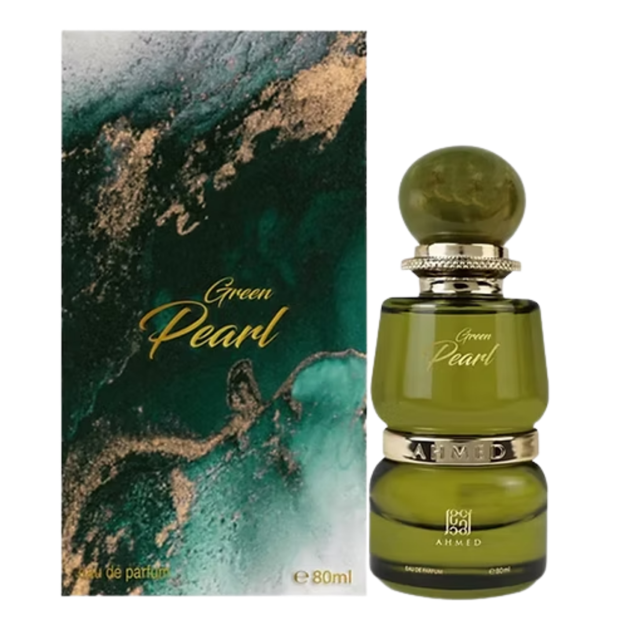 Perfume Ahmed Al Maghribi Green Pearl de 100 ml EDP