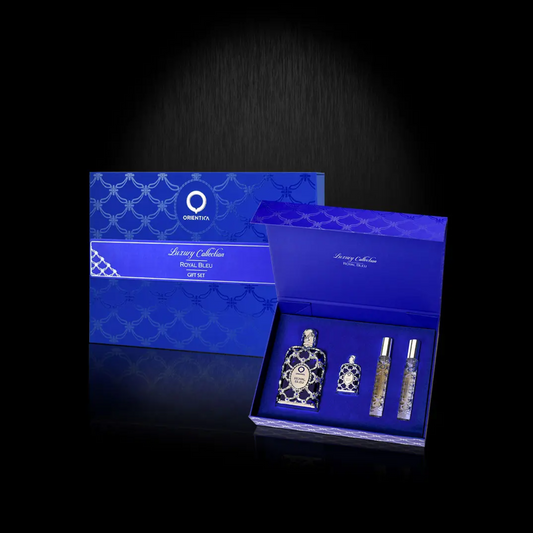 GIFT SET Perfume Unisex ORIENTICA Luxury Collection ROYAL BLEU 80ml EDP