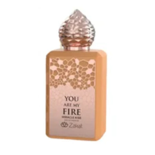 Perfume Unisex Zakat You Are My Fire Miracle Kiss 100ml EDP