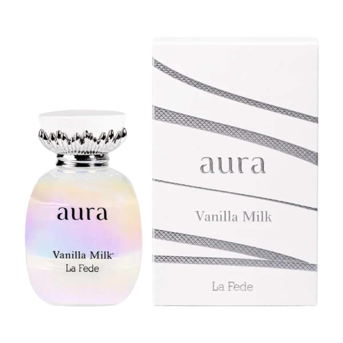 Perfume Khadlaj La Fede Aura Vanilla Milk de 100 ml EDP