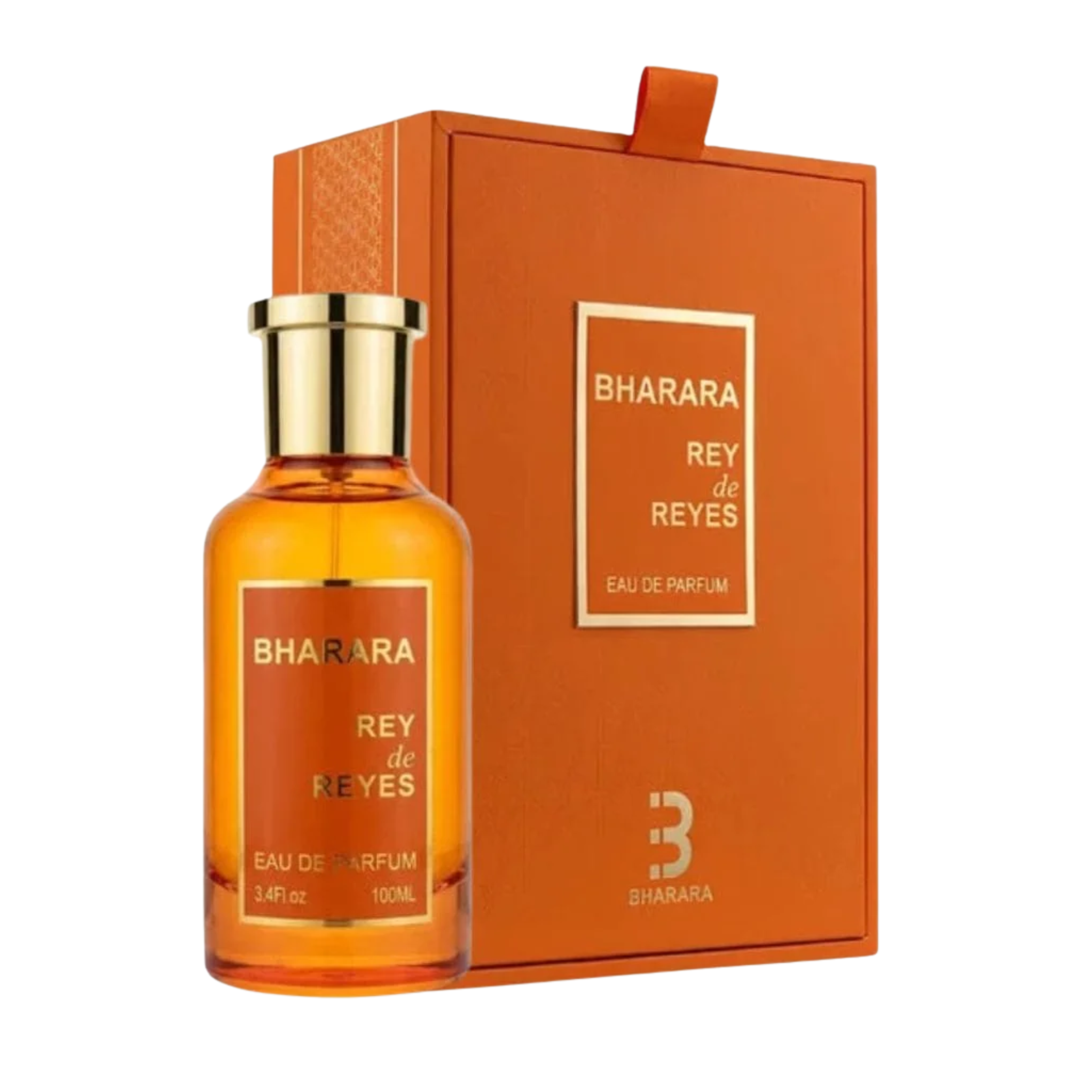 Perfume Bharara Rey de Reyes Naranja de 100 ml EDP