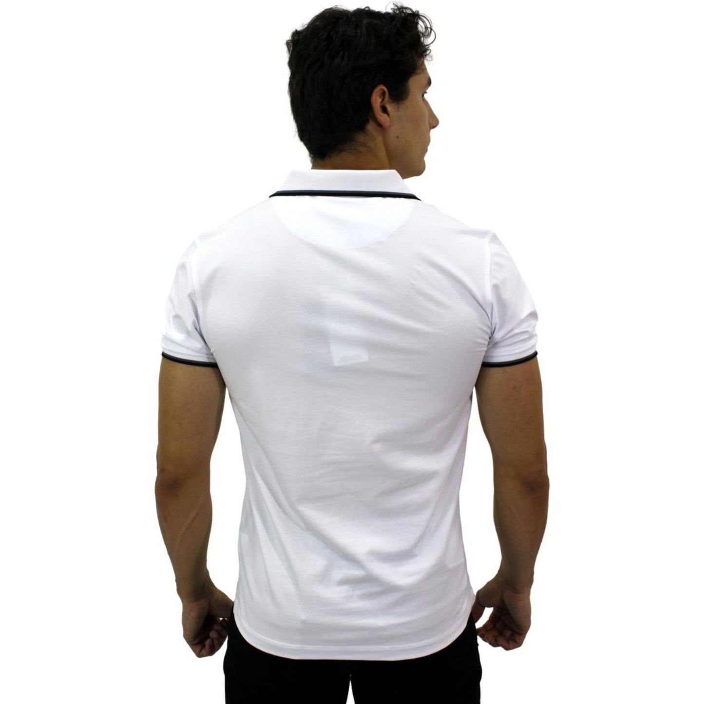 Playera para Hombre Marca PAVINI P-2197-WHITE