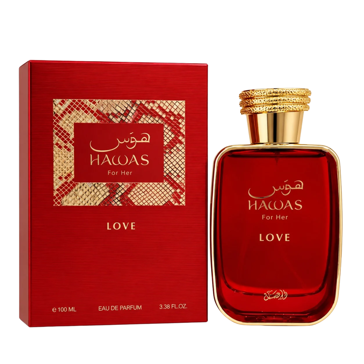 Perfume Hawas Love de 100 ml EDP