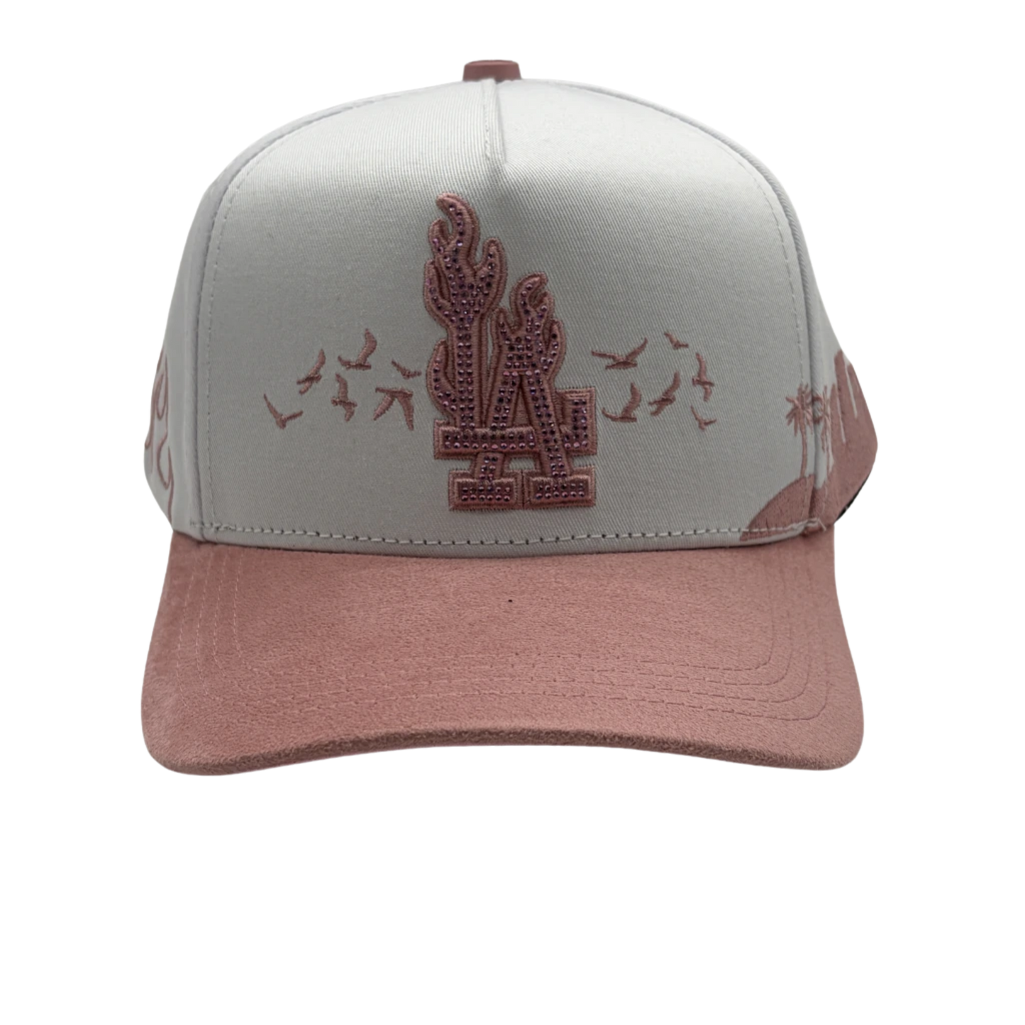 GORRA BIG BOSS X KLAN HATS // LA FLAMES PINK