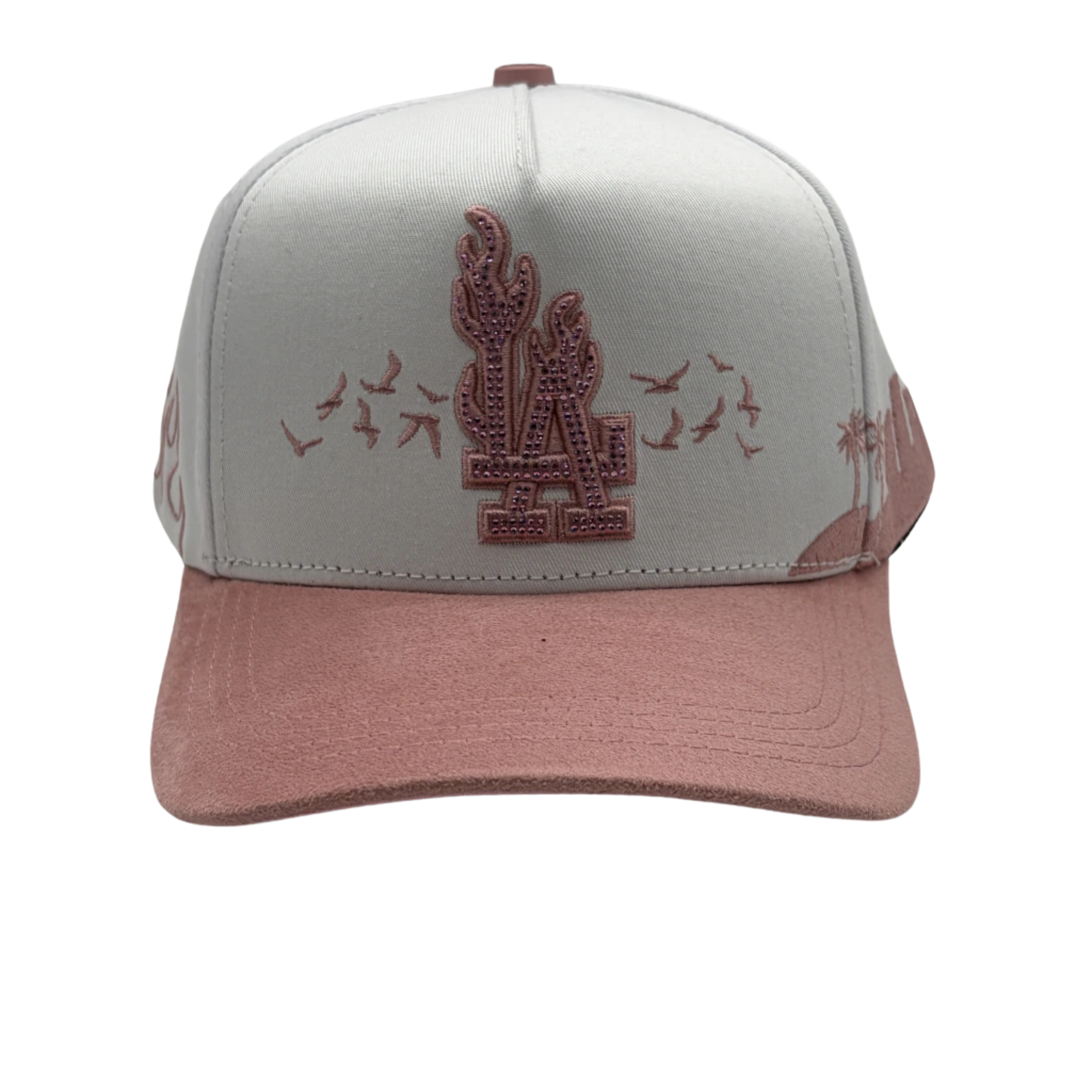GORRA BIG BOSS X KLAN HATS // LA FLAMES PINK