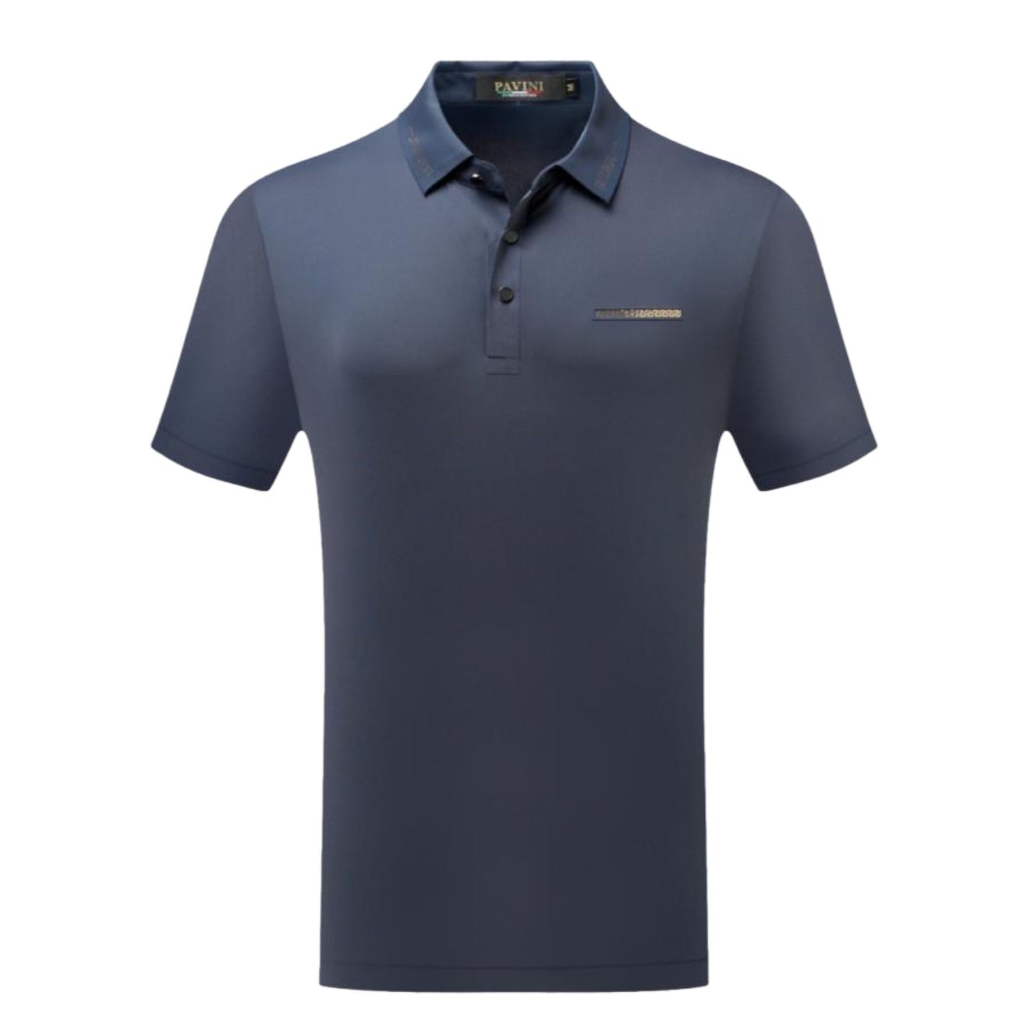 Playera Para Hombre Marca Pavini P-3061 Navy