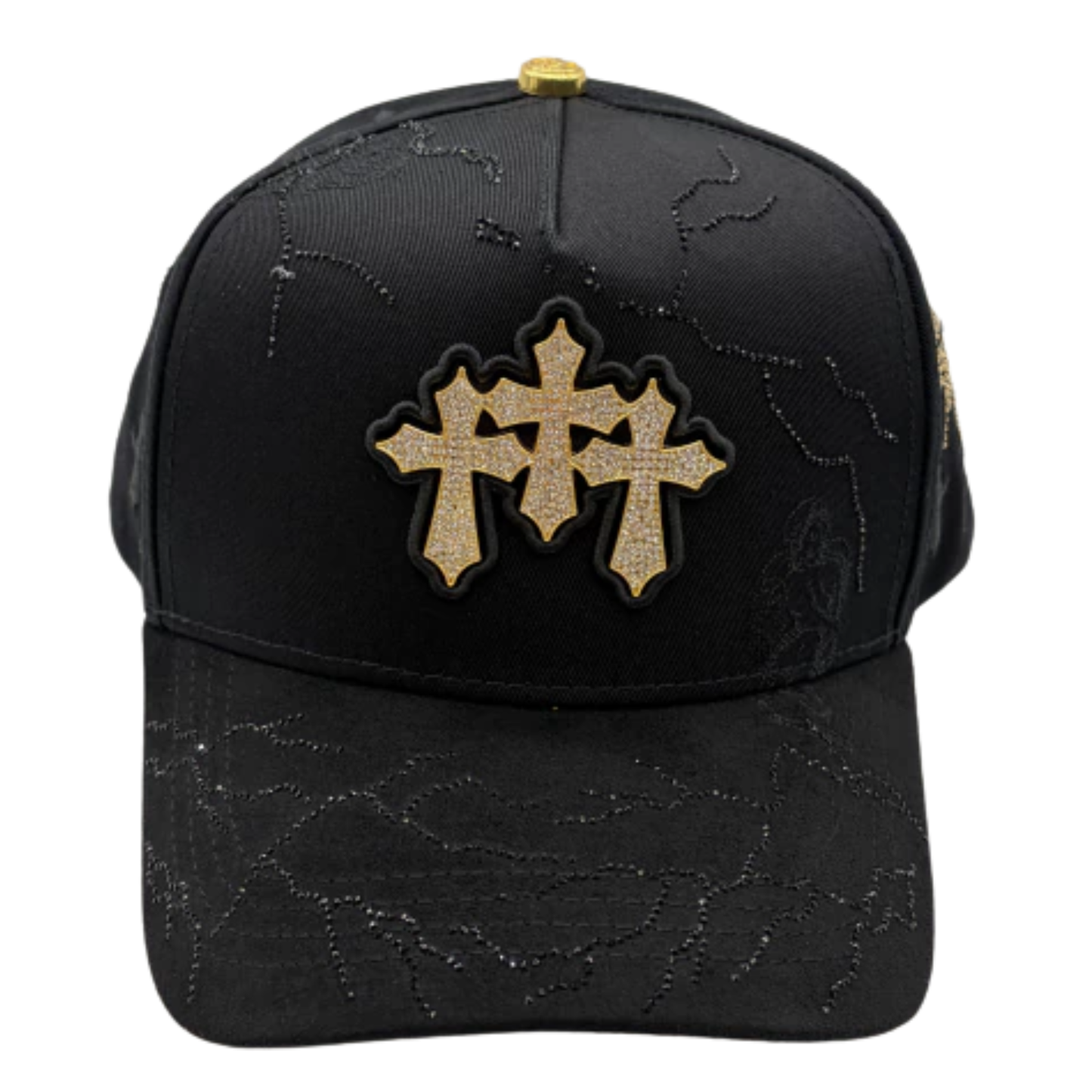 GORRA BIG BOSS // CRISTO CHROME GOLD