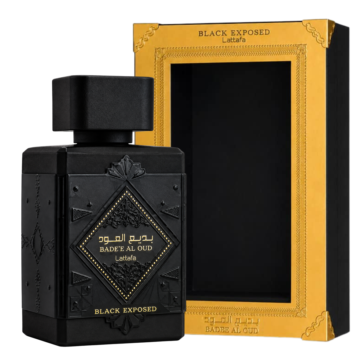 Perfume Lataffa Black Exposed de 100 ml EDP
