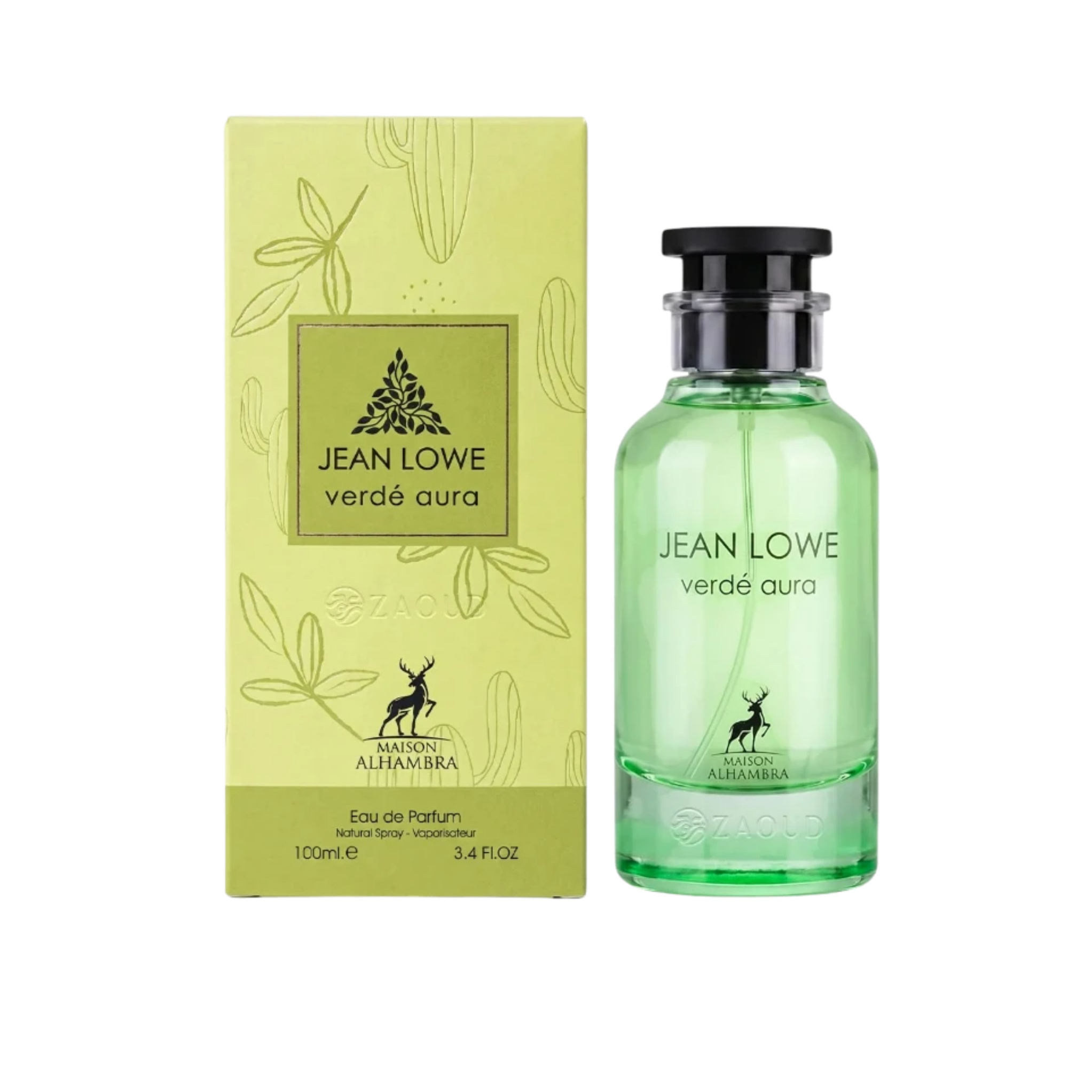 Perfume Jean Lowe Verde Aura de 100ML EDP