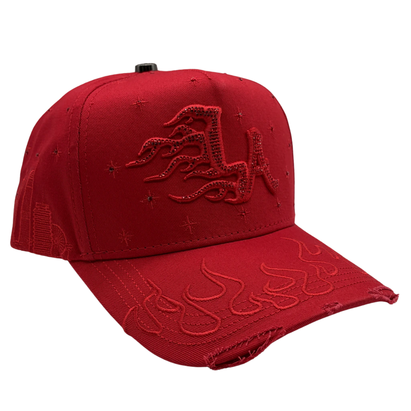 GORRA BIG BOSS X KLAN HATS // LA FLAME RED
