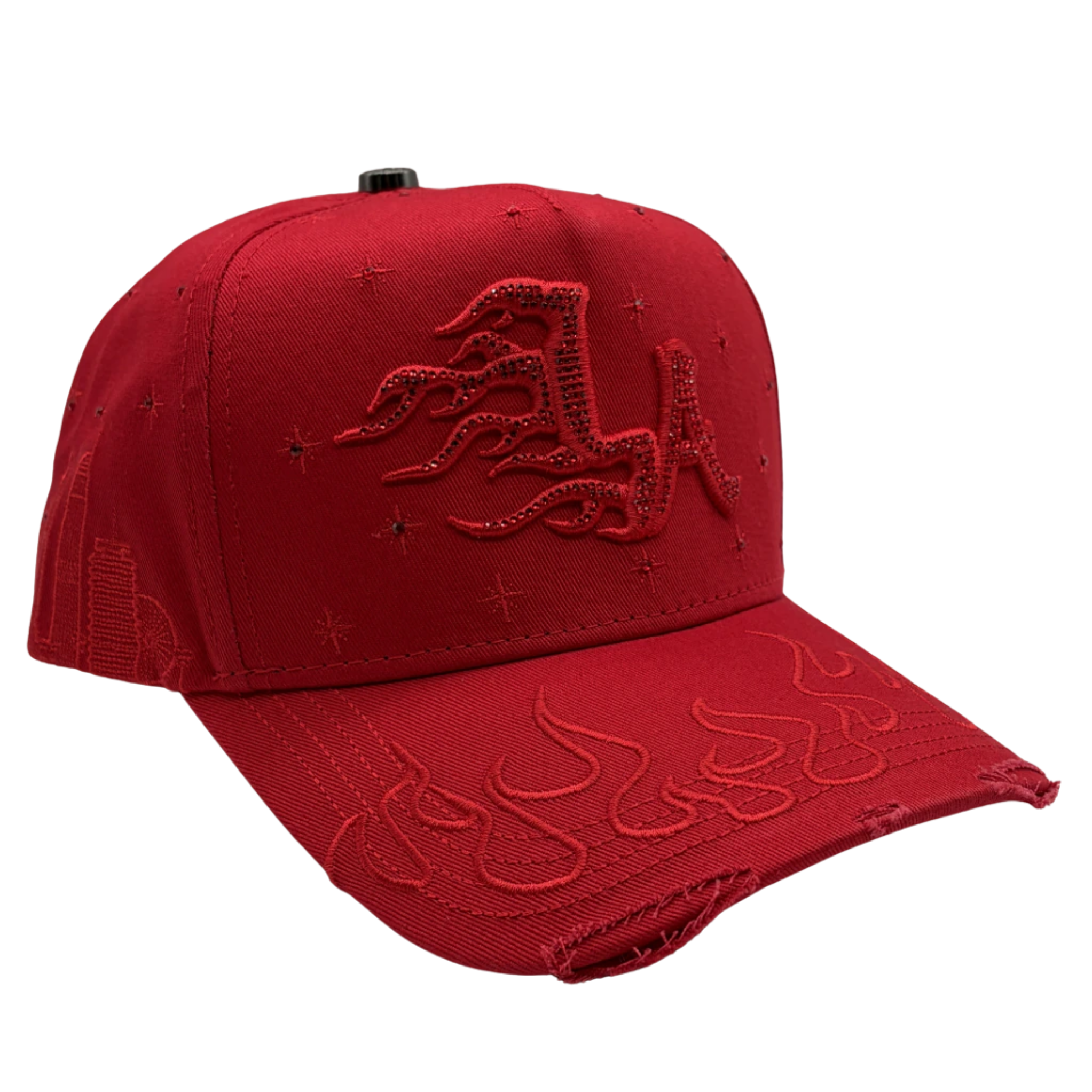 GORRA BIG BOSS X KLAN HATS // LA FLAME RED