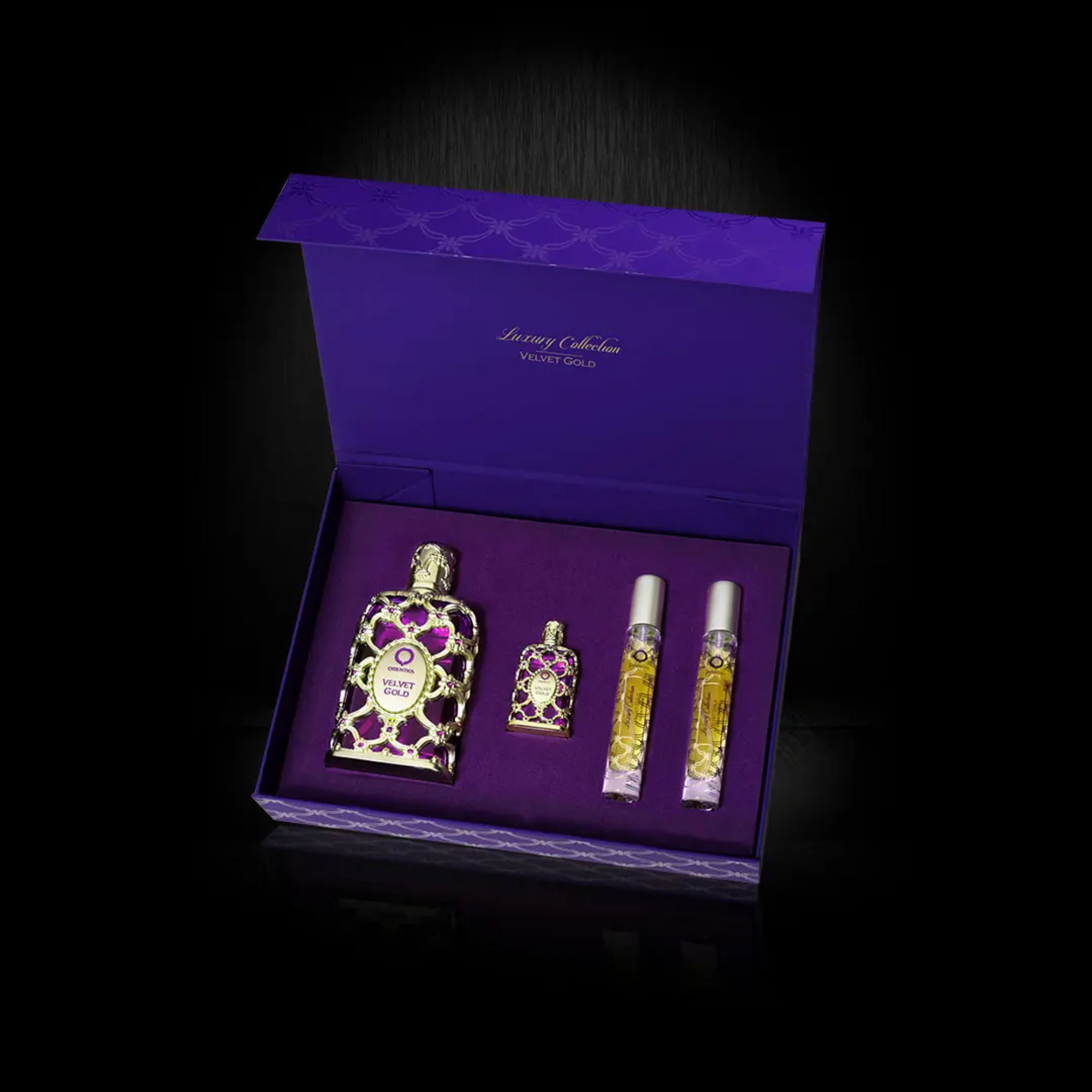 GIFT SET Perfume Unisex ORIENTICA Luxury Collection VELVET GOLD 80ml EDP