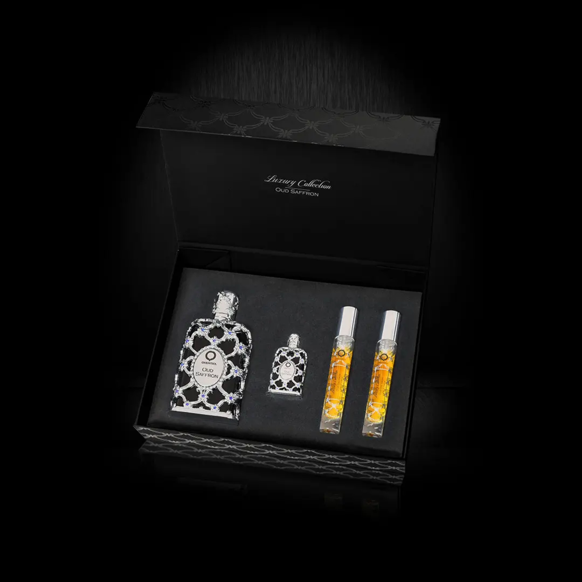 GIFT SET Perfume Unisex ORIENTICA Luxury Collection OUD SAFFRON 80ml EDP